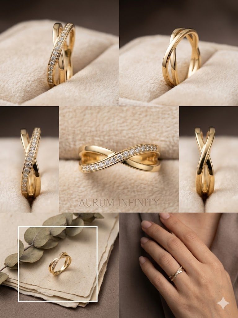 Crystal Infinity Crossover Ring